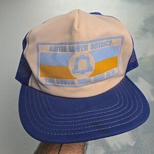 VTG Austin South District South Will Rise Again in 81 Semco Mesh USA 80s Texas